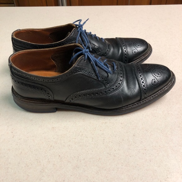 👁️SOLD 👁️Allen Edmonds Strandmok Cap Toe Oxford with Dainite Rubber Sole - Picture 7 of 7